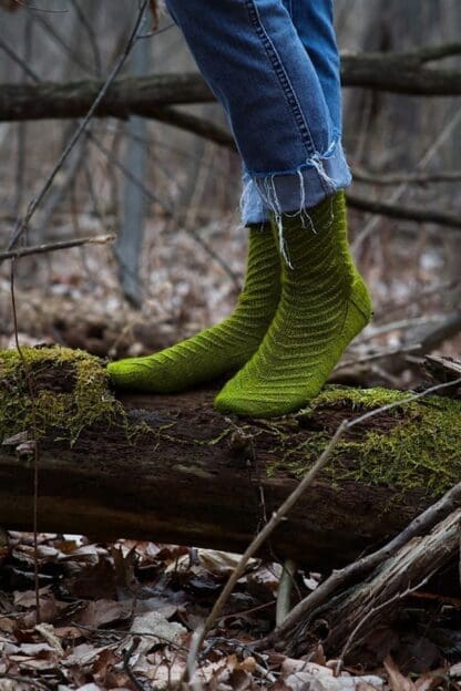 Fern Socks - Knitterella