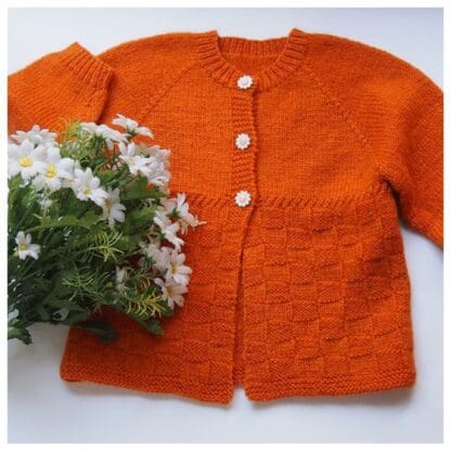 Daisy Basket Cardigan