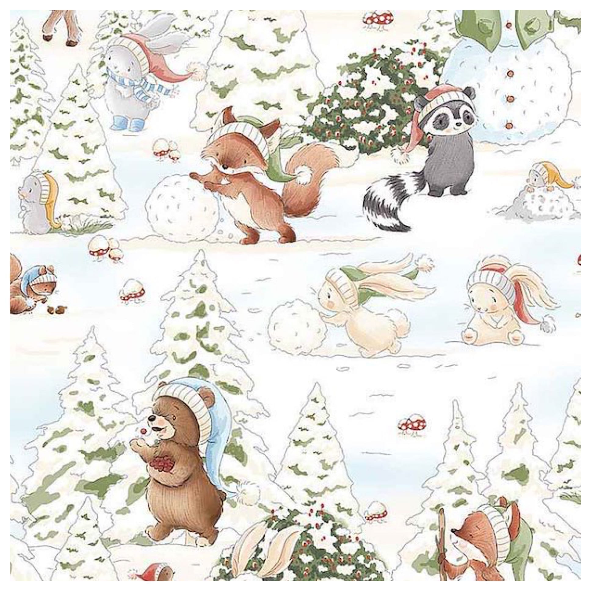 Animals Playing In The Snow - Multi › Miss Harry