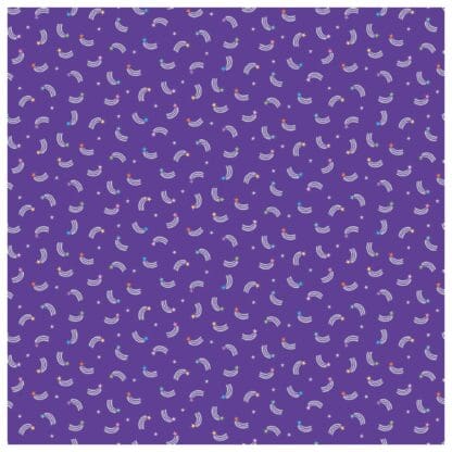 Unicorn Kingdom - Shooting Stars - Purple Sparkle