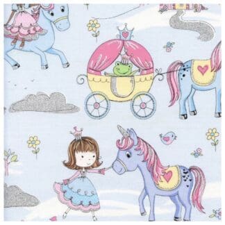 Princesses & Unicorns - Sparkle & Shine - Blue