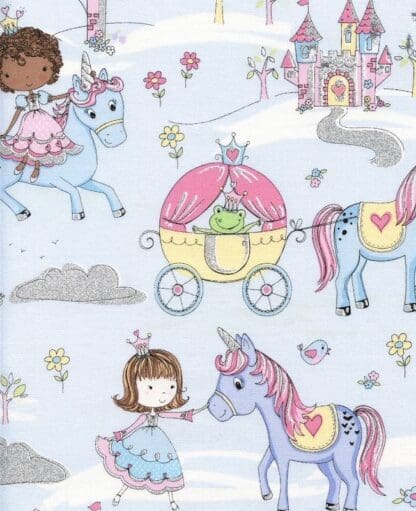 Princesses & Unicorns - Sparkle & Shine - Blue