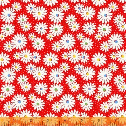 Sugarcube - Daisy Dots - Red