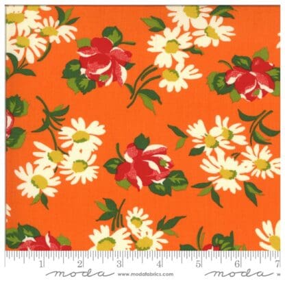 It’s Elementary - Garden Blooms - Orange