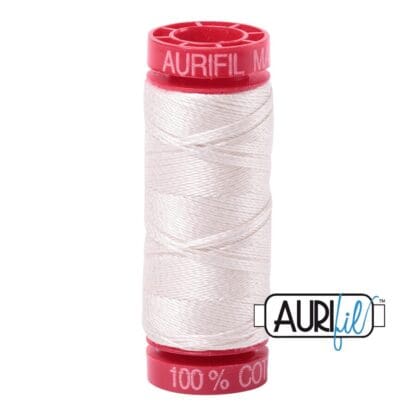 Aurifil - 12wt Cotton Mako’ - Muslin 2311