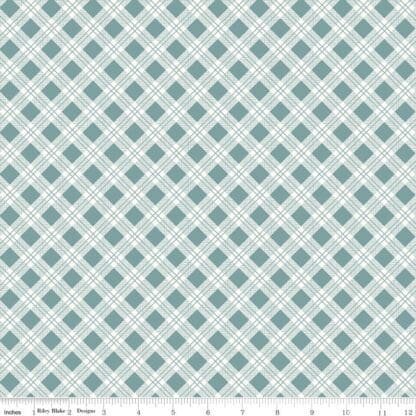 Bee Plaids - Scarecrow - Teal