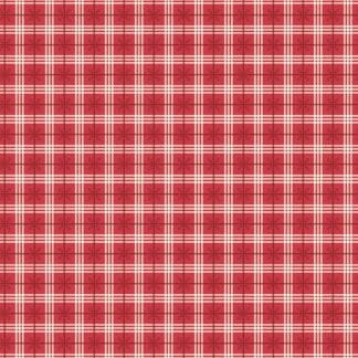 Bee Plaids - Cozy - Cayenne