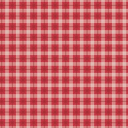 Bee Plaids - Cozy - Cayenne