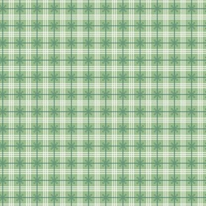 Bee Plaids - Cozy - Leaf