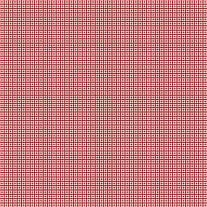 Bee Plaids - Harvest - Barn Red