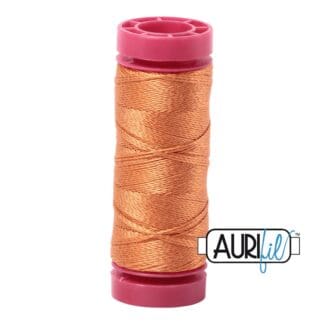 Aurifil - 12wt Cotton Mako’ - Medium Orange 5009