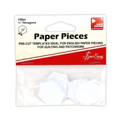 Sew Easy - Paper Pieces - ½” Hexagons