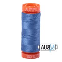 Aurifil 50wt Cotton Mako' - Light Blue 1128- 200m Spool