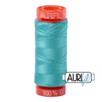 Aurifil 50wt Cotton Mako' - Light Jade 1148 - 200m Spool