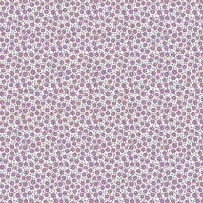 Aunt Grace Sew Charming - Sweet Peas - Purple