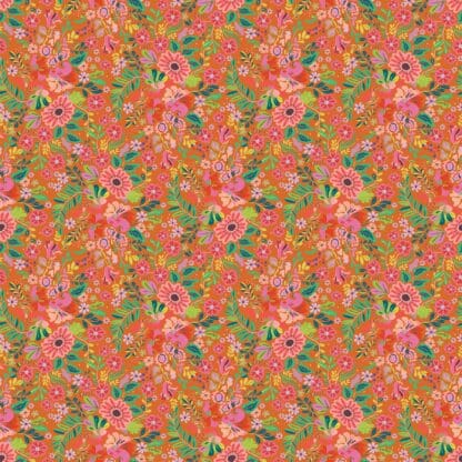 Kindred Sketches - Kinfolk Floral - Mandarin