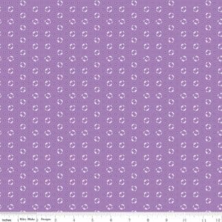 Basin Feedsacks - Dots - Violet