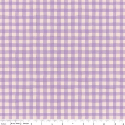 Sweet Picnic - Gingham - Lilac