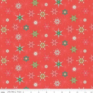 Winter Wonder - Snowflakes - Red