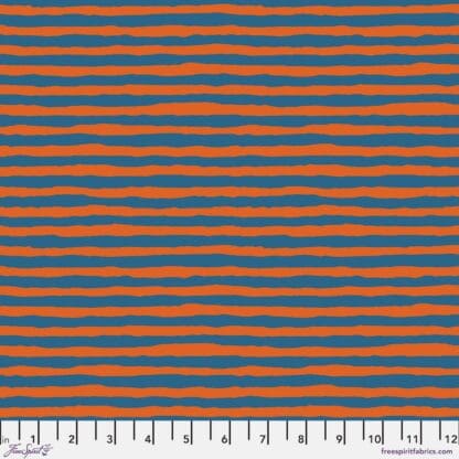 August 2022 - Comb Stripe - Orange