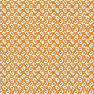 Aunt Grace Simply Charming - Little Paisley - Orange