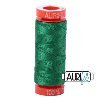 Aurifil 50wt Cotton Mako' - Green 2870 - 200m Spool