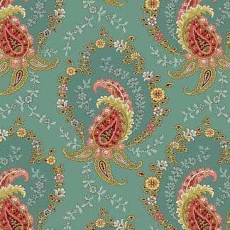 Primrose - Paisley - Teal