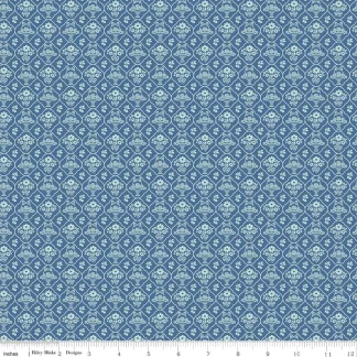 Calico - Wallpaper - Denim