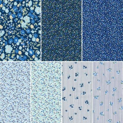 Petite Garden Blues - Fat Quarter Bundle