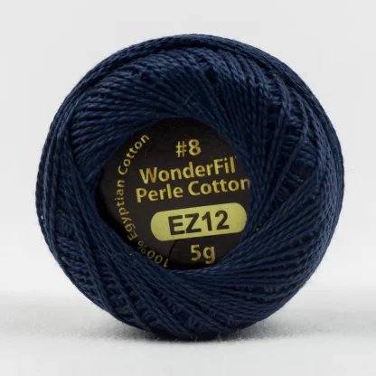 Eleganza - 8wt Egyptian Cotton - Navy #12