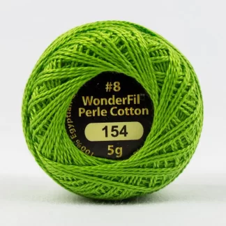 Eleganza - 8wt Egyptian Cotton - Granny Smith #154