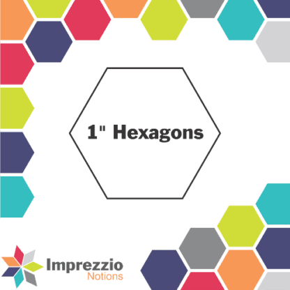 Imprezzio Notions - Hexagon Stamps - 1” - Image 2