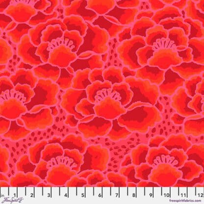 February 2023 - Tonal Floral - Red