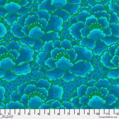 February 2023 - Tonal Floral - Turquoise