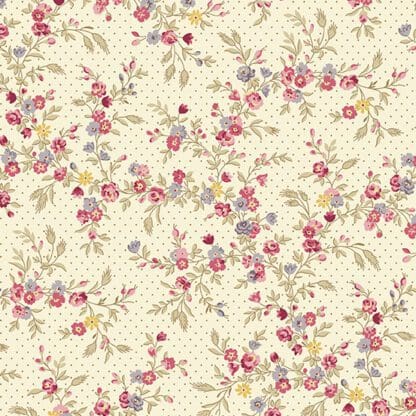 Sienna - Trailing Flowers - Cream