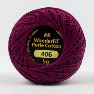 Eleganza - 8wt Egyptian Cotton - Grape Jelly #406