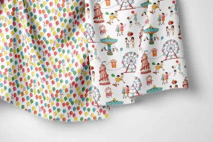 Belle & Boo - Balloon Bunny Fabric