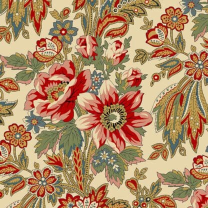 Villa Flora - Floral Garden - Cream