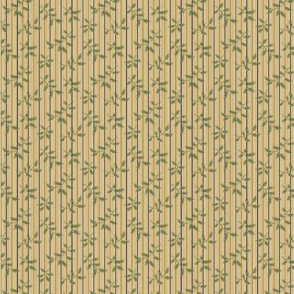 Villa Flora - Striped Fern - Green