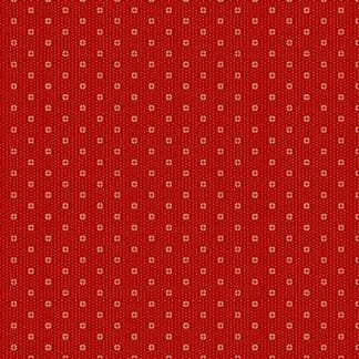 Villa Flora - Dainty Dots - Red