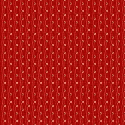 Villa Flora - Dainty Dots - Red