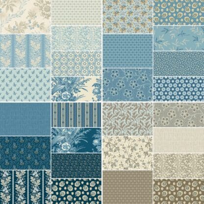 Cocoa Blue - Fat Quarter Bundle