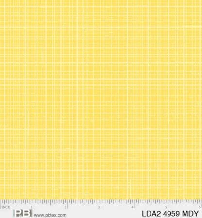 Linen Darlings II - Medium Yellow