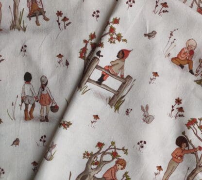 Belle & Boo - Autumn Apple Orchard Fabric