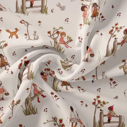 Belle & Boo - Autumn Apple Orchard Fabric