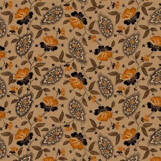 Cheddar and Coal II - Paisley Beauty - Beige