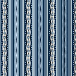 Genevieve - Stripe - Blue