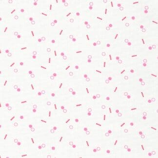 Hints of Prints - Circles and Dashes - Pink